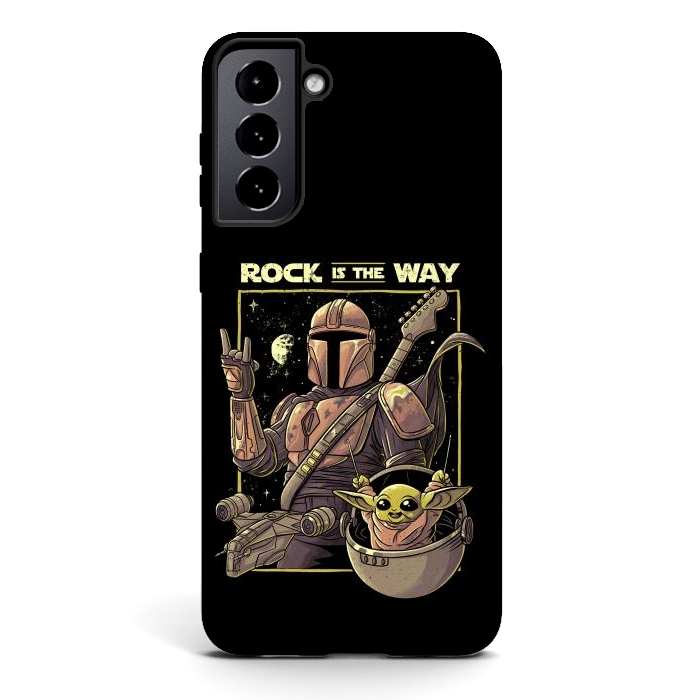 Galaxy S21 StrongFit Rock is the Way Funny Cute Music Gift by eduely