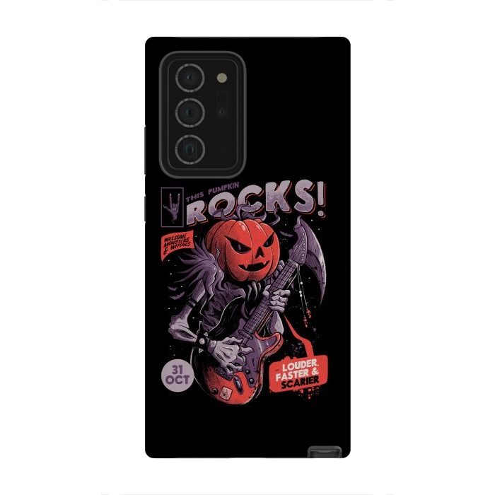 Galaxy Note 20 Ultra StrongFit Rock Pumpkin by eduely