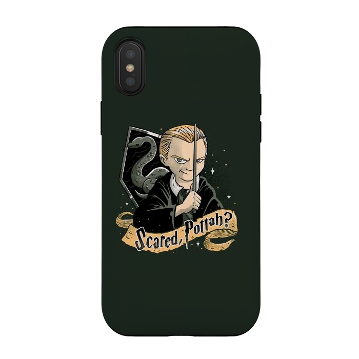iPhone Xs / X StrongFit Scared Pottah? Funny Geek Gift by eduely