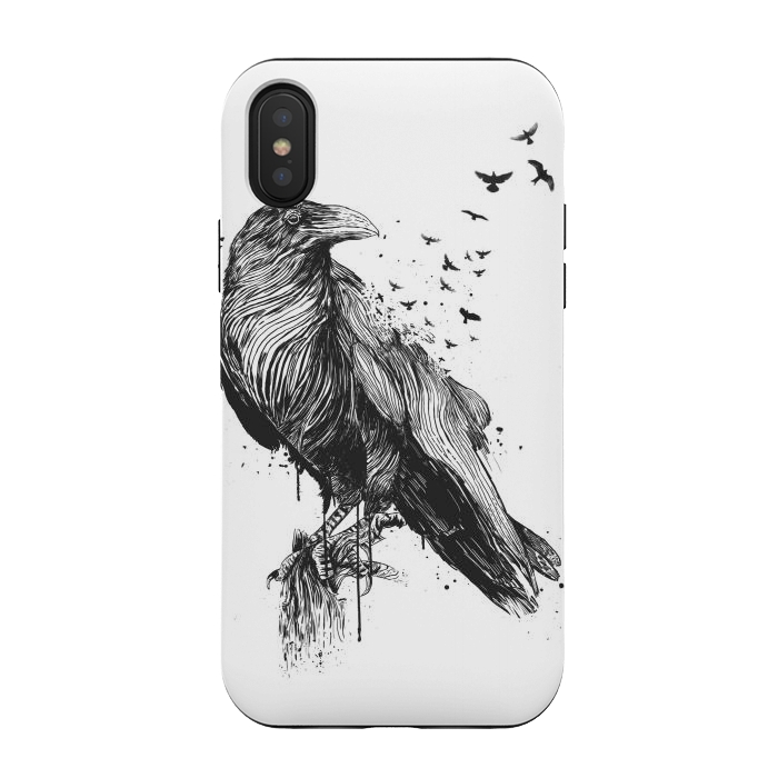 iPhone Xs / X StrongFit Born to be free by Balazs Solti