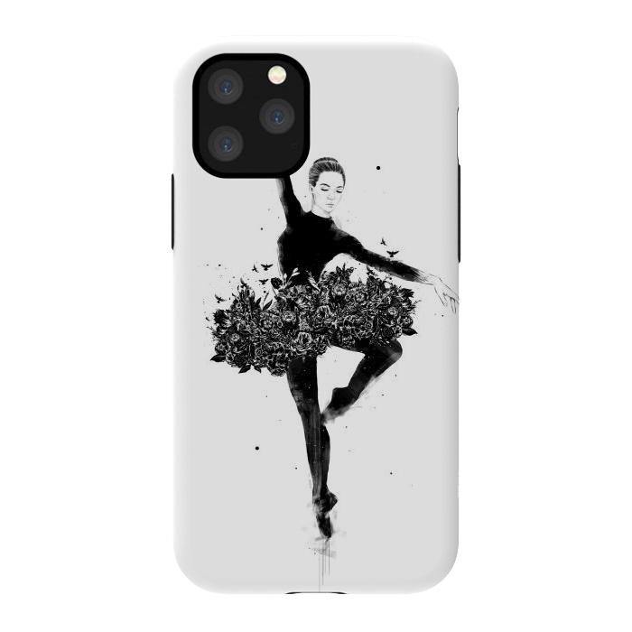 iPhone 11 Pro StrongFit Floral dance by Balazs Solti