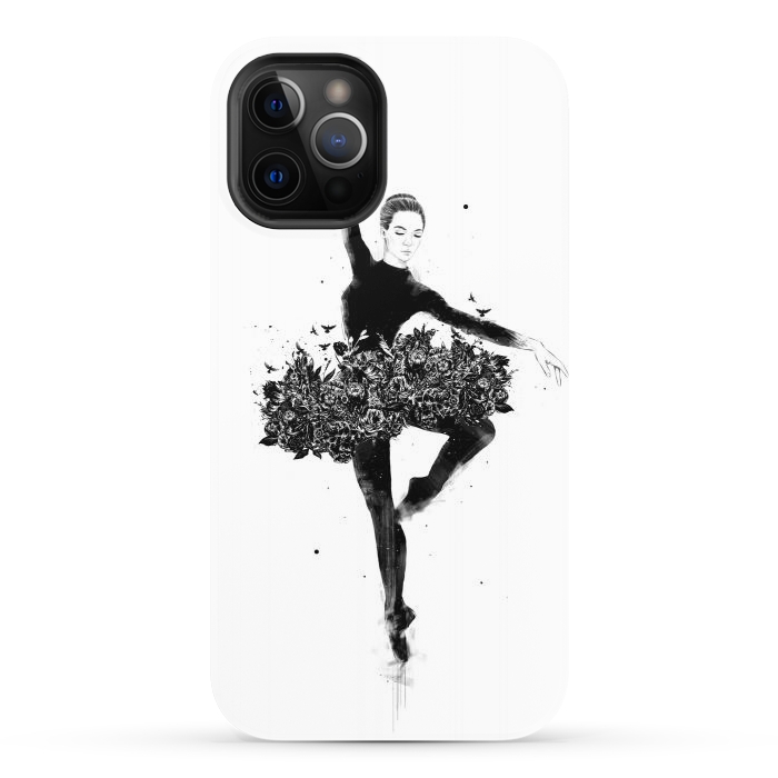 iPhone 12 Pro StrongFit Floral dance by Balazs Solti