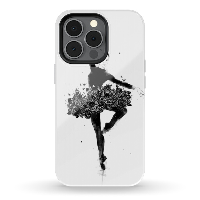 iPhone 13 pro StrongFit Floral dance by Balazs Solti