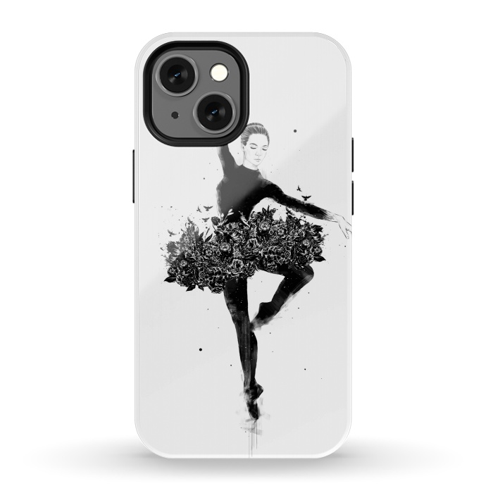 iPhone 13 mini StrongFit Floral dance by Balazs Solti
