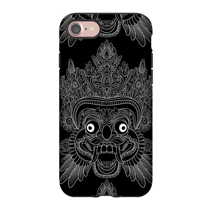 iPhone 7 StrongFit Chinese mask  by Alberto