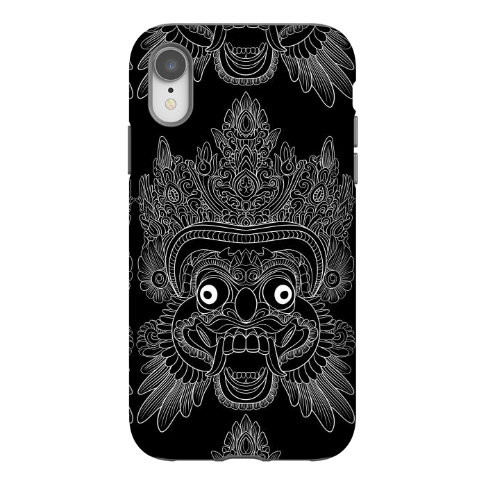 iPhone Xr StrongFit Chinese mask  by Alberto