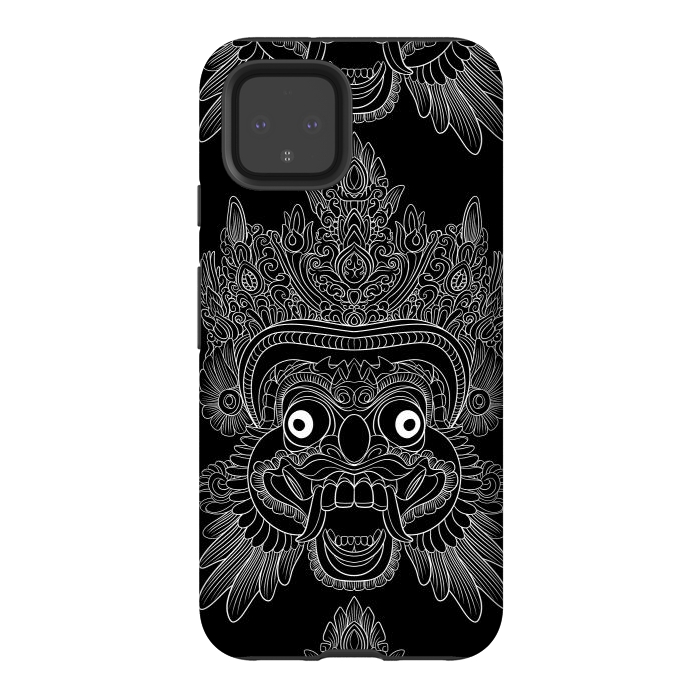Pixel 4 StrongFit Chinese mask  by Alberto