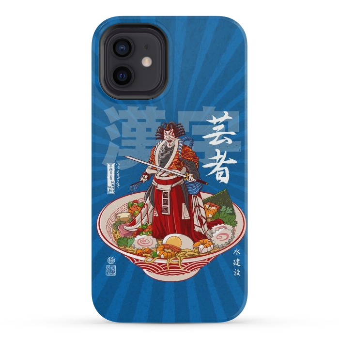 iPhone 12 mini StrongFit Ramen kabuki by Alberto