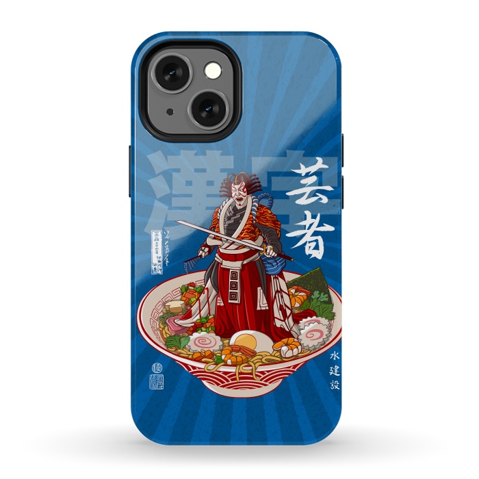 iPhone 13 mini StrongFit Ramen kabuki by Alberto