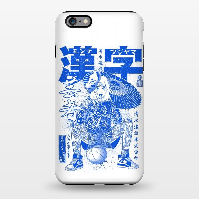 iPhone 6/6s plus StrongFit Ramen geisha basketball by Alberto
