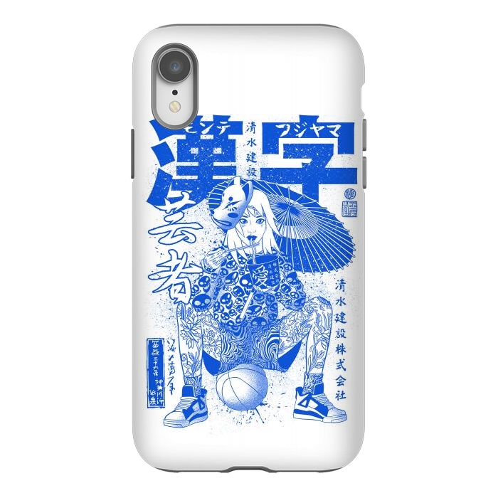 iPhone Xr StrongFit Ramen geisha basketball by Alberto