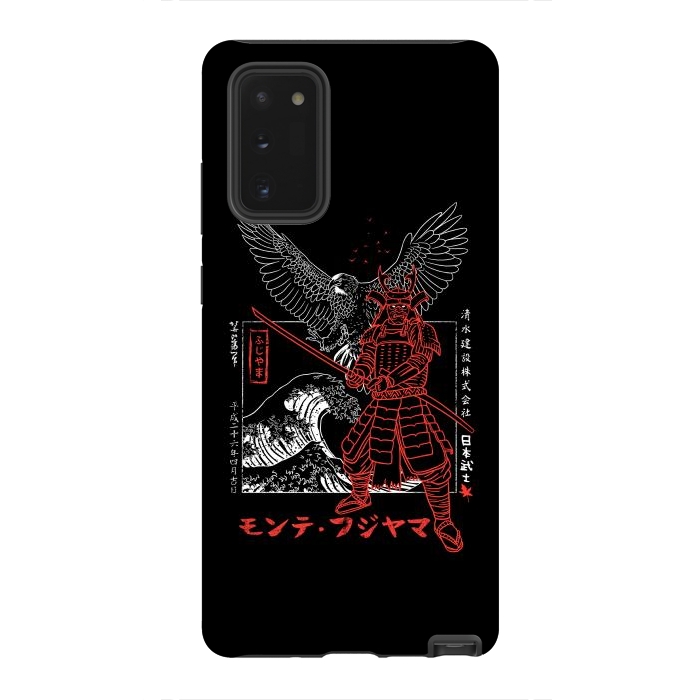 Galaxy Note 20 StrongFit Samurai eagle wave by Alberto