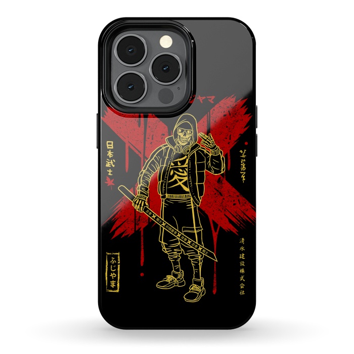iPhone 13 pro StrongFit Modern ninja in tracksuit by Alberto