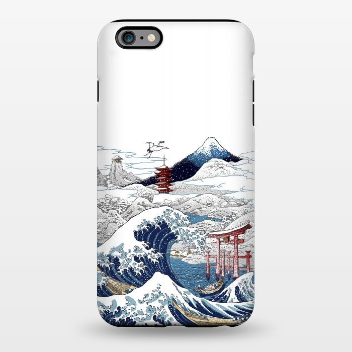 iPhone 6/6s plus StrongFit Winter wave in japan by Alberto