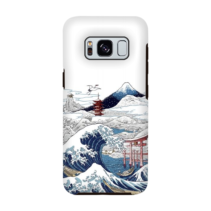 Galaxy S8 StrongFit Winter wave in japan by Alberto