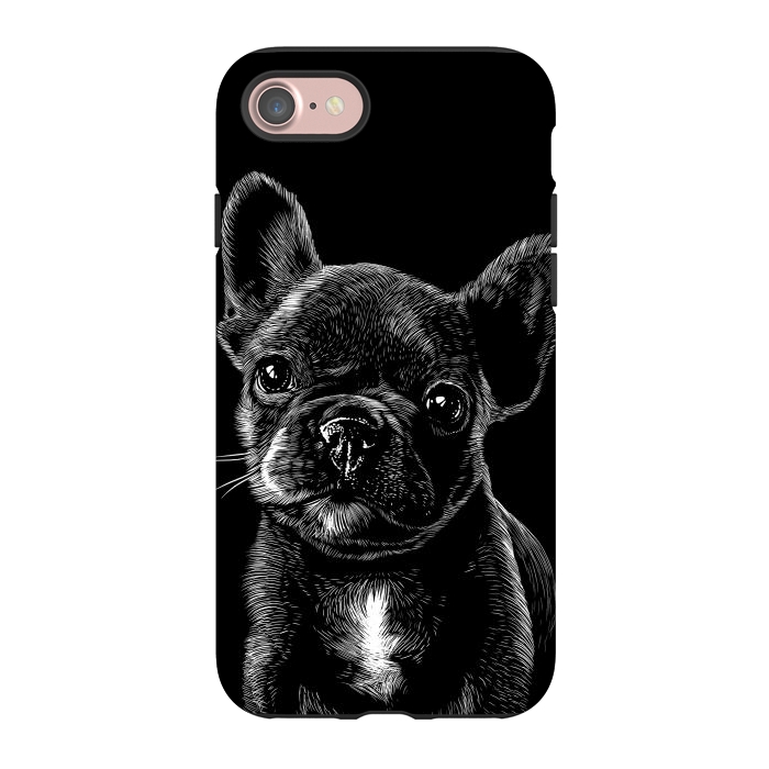 iPhone 7 StrongFit Pug dog by Alberto