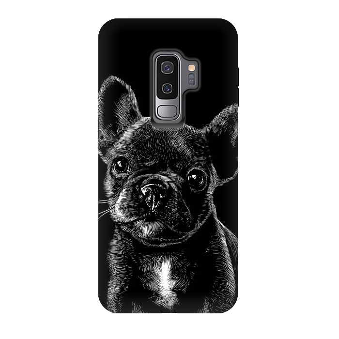 Galaxy S9 plus StrongFit Pug dog by Alberto
