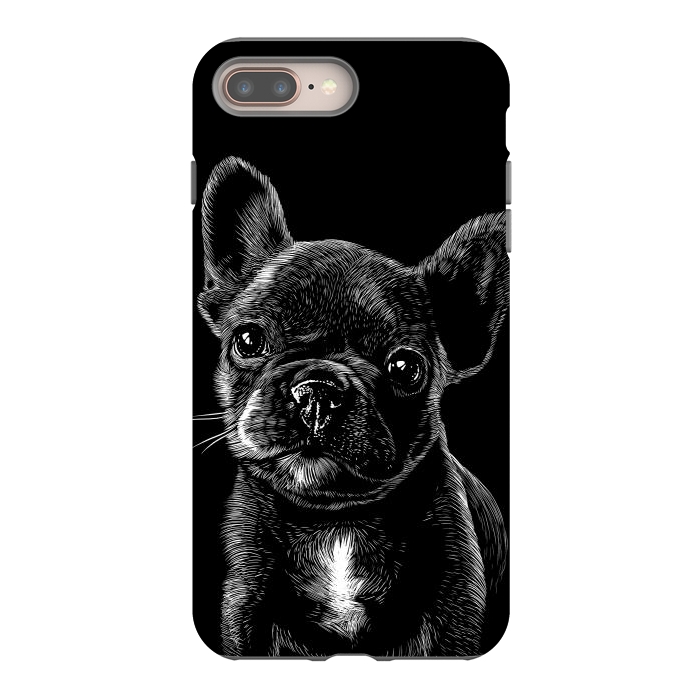 iPhone 8 plus StrongFit Pug dog by Alberto