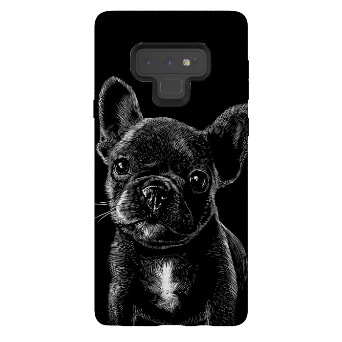 Galaxy Note 9 StrongFit Pug dog by Alberto