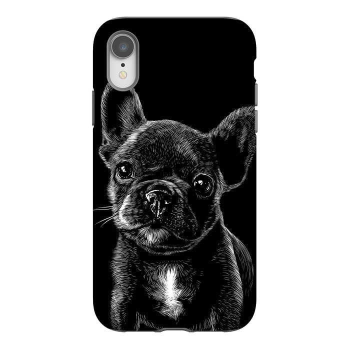 iPhone Xr StrongFit Pug dog by Alberto