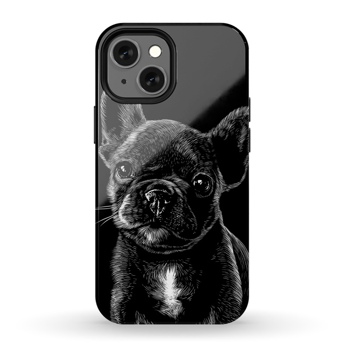 iPhone 13 mini StrongFit Pug dog by Alberto