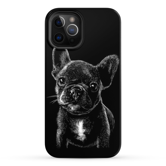 iPhone 12 Pro Max StrongFit Pug dog by Alberto