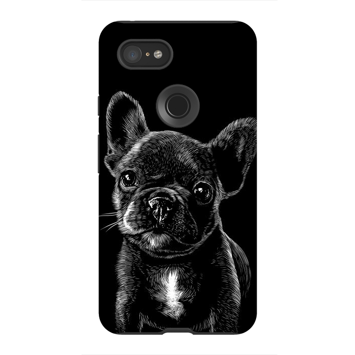 Pixel 3XL StrongFit Pug dog by Alberto