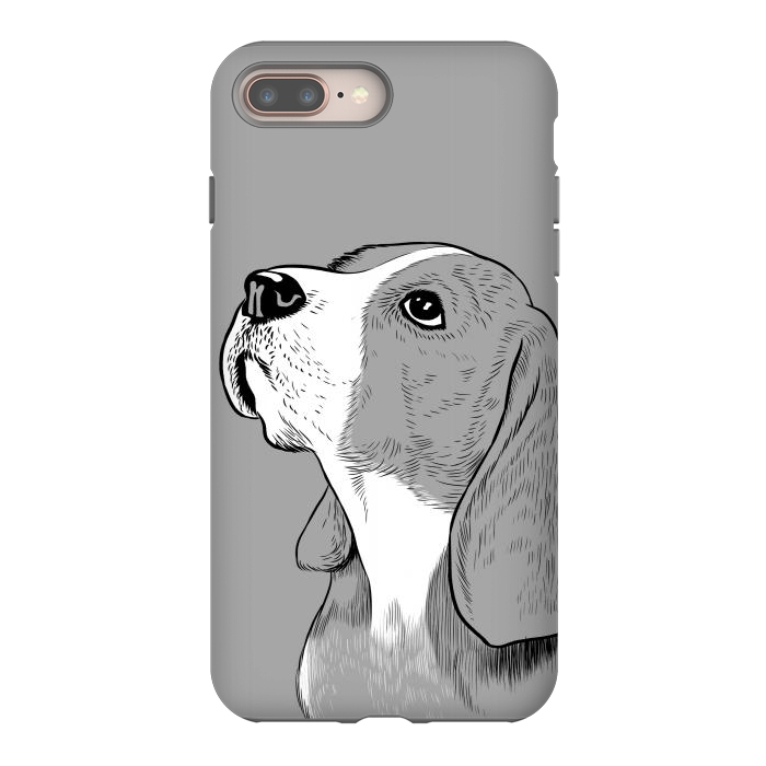 iPhone 7 plus StrongFit Beagle dog by Alberto