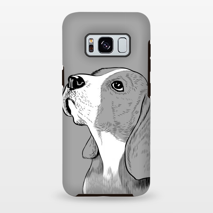Galaxy S8 plus StrongFit Beagle dog by Alberto