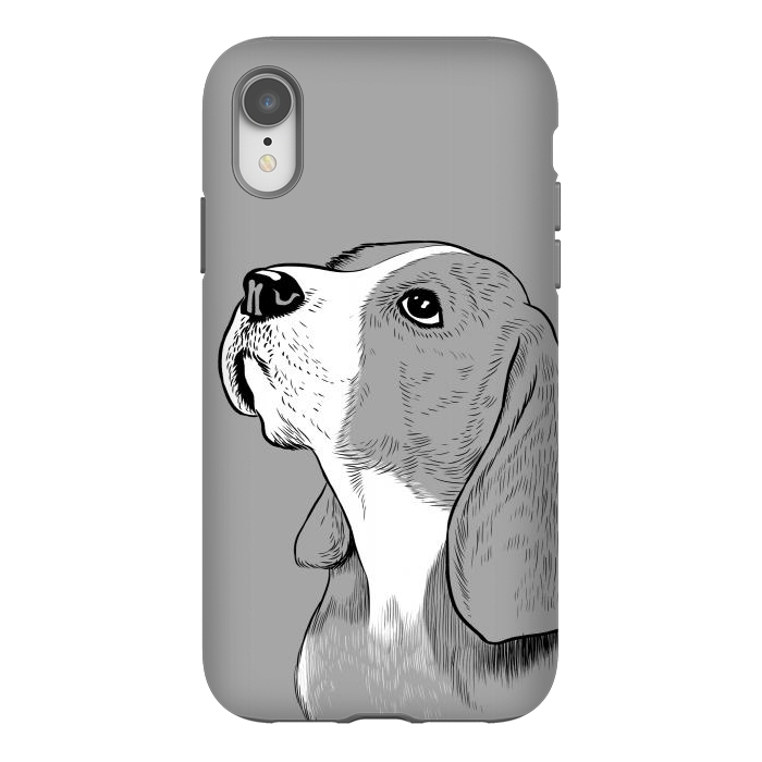 iPhone Xr StrongFit Beagle dog by Alberto