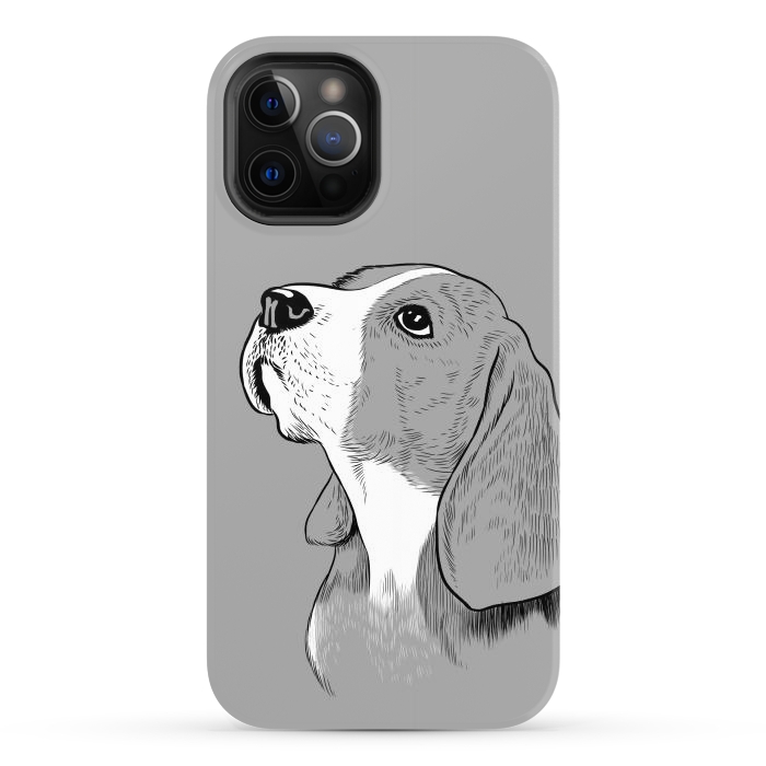 iPhone 12 Pro Max StrongFit Beagle dog by Alberto