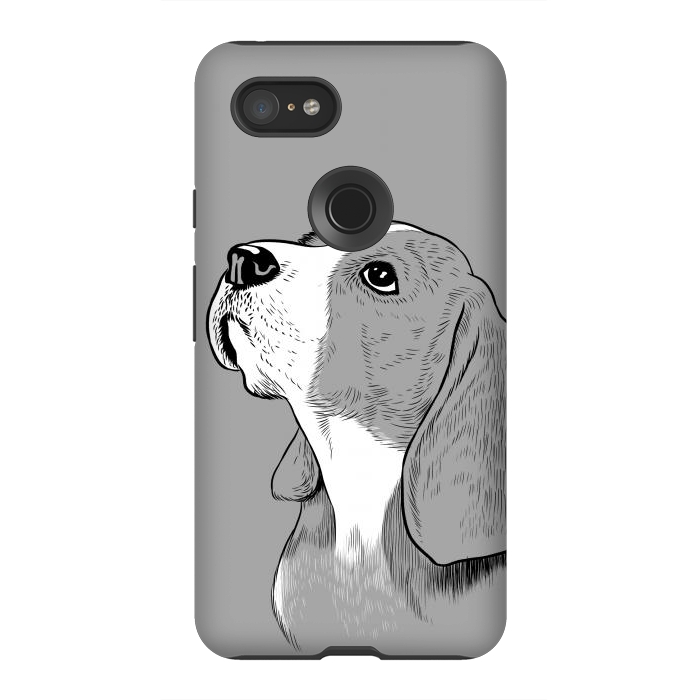 Pixel 3XL StrongFit Beagle dog by Alberto