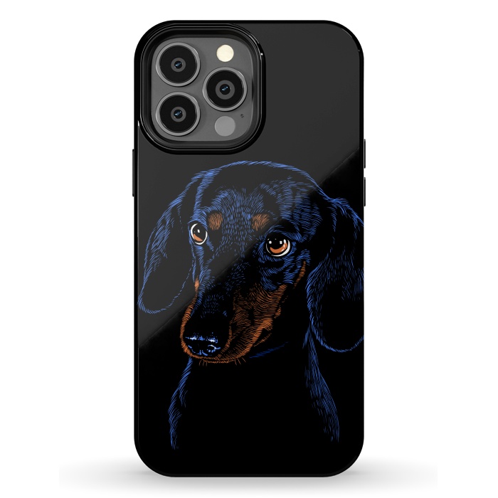 iPhone 13 Pro Max StrongFit Dachshund puppies dog by Alberto