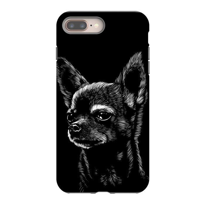 iPhone 8 plus StrongFit Chihuahua by Alberto