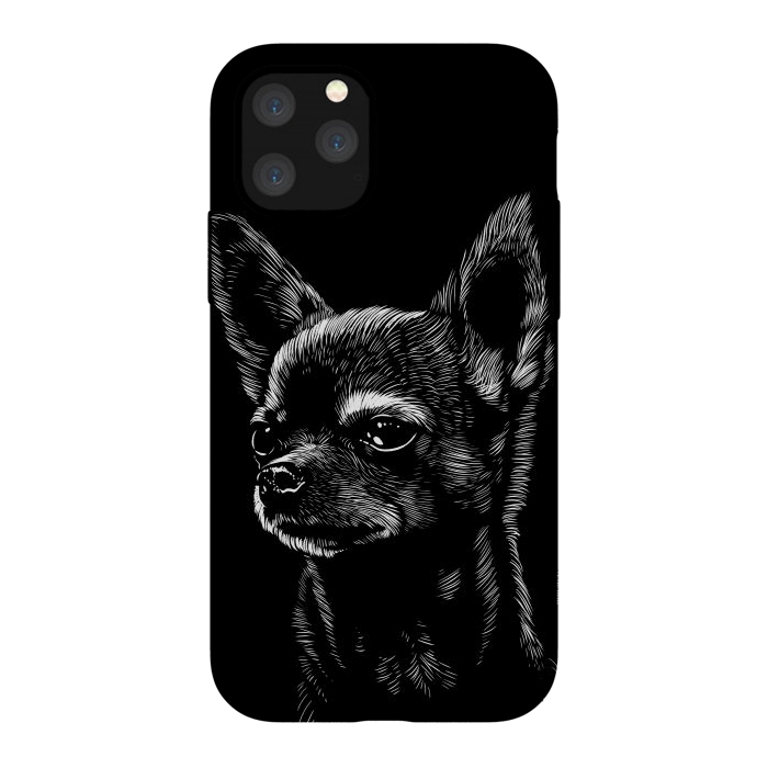 iPhone 11 Pro StrongFit Chihuahua by Alberto