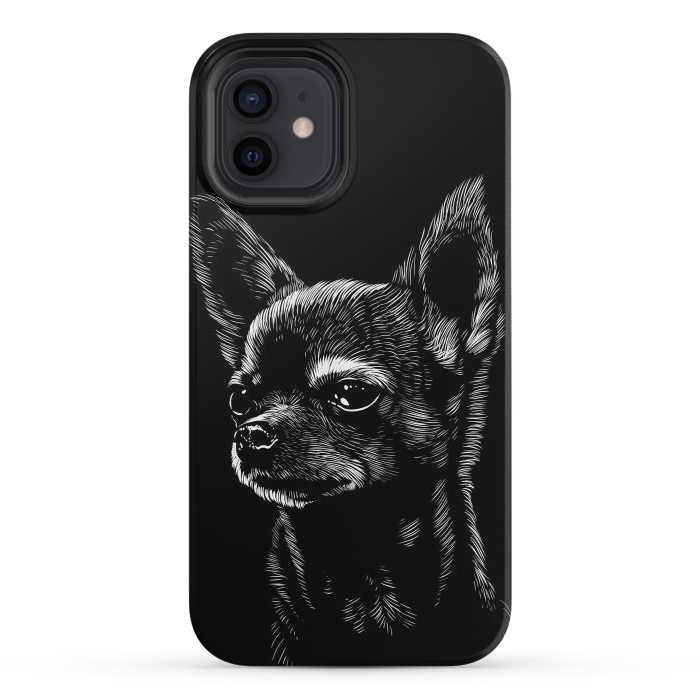 iPhone 12 mini StrongFit Chihuahua by Alberto
