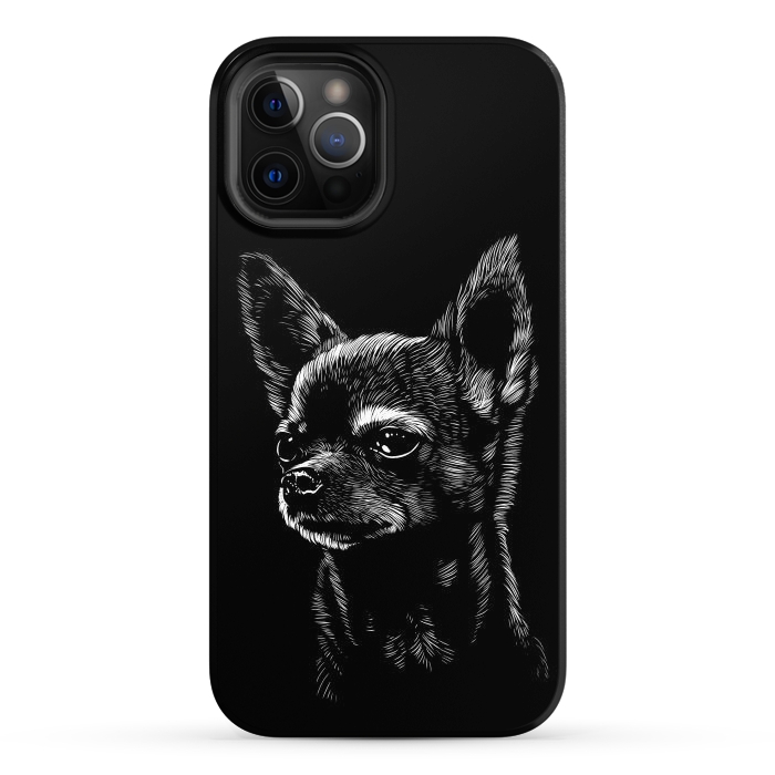 iPhone 12 Pro Max StrongFit Chihuahua by Alberto
