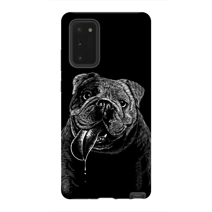 Galaxy Note 20 StrongFit Bulldog dog by Alberto