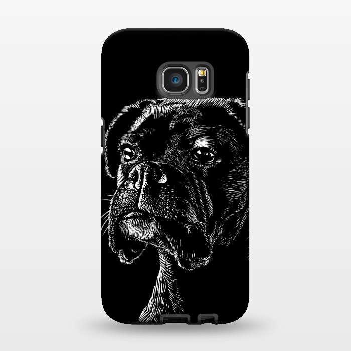 Galaxy S7 EDGE StrongFit Boxer dog by Alberto