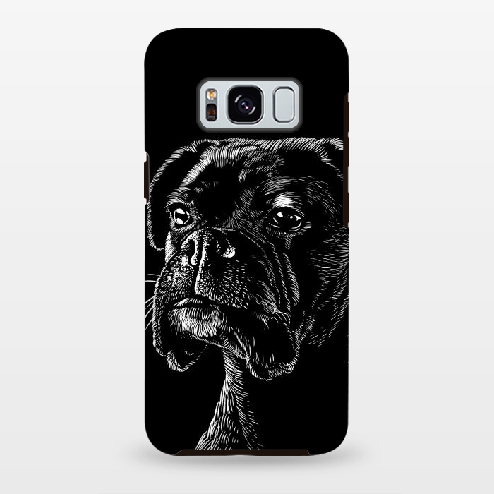 Galaxy S8 plus StrongFit Boxer dog by Alberto