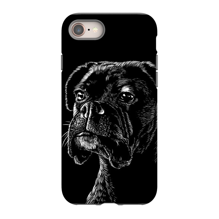 iPhone SE StrongFit Boxer dog by Alberto