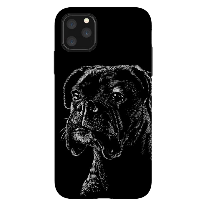 iPhone 11 Pro Max StrongFit Boxer dog by Alberto