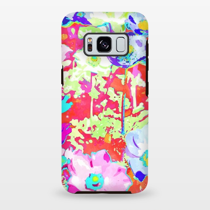 Galaxy S8 plus StrongFit Floral Ecstasy by Uma Prabhakar Gokhale