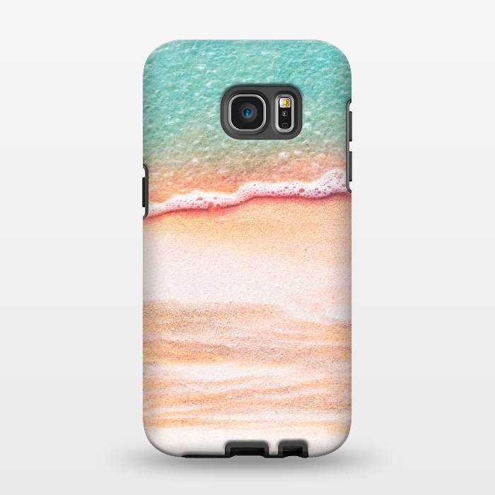 Galaxy S7 EDGE StrongFit Ocean Sunset Sky by Uma Prabhakar Gokhale