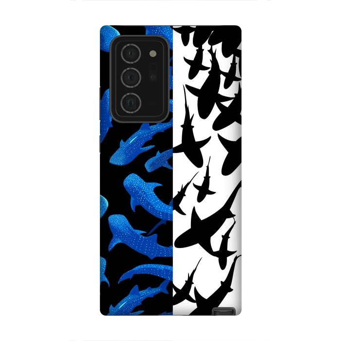 Galaxy Note 20 Ultra StrongFit Shark whale pattern by Alberto
