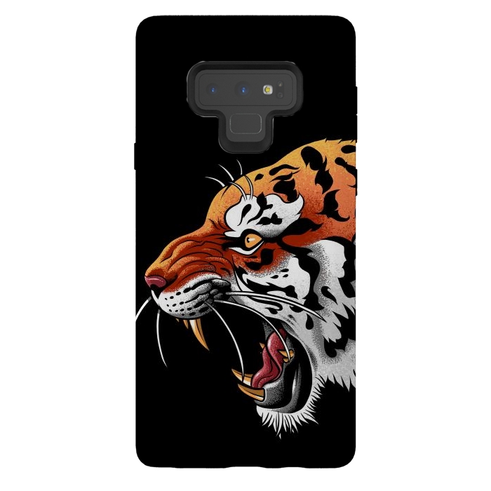 Galaxy Note 9 StrongFit Tiger tattoo attack by Alberto