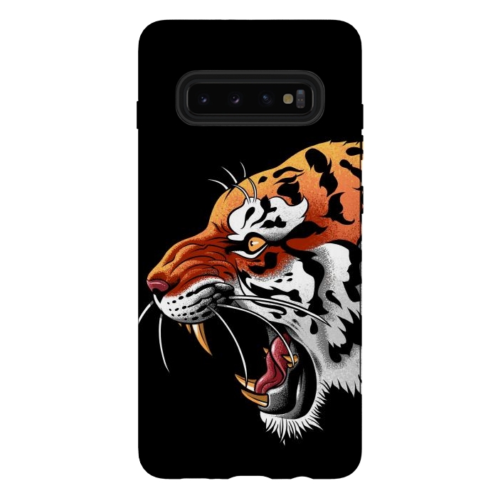 Galaxy S10 plus StrongFit Tiger tattoo attack by Alberto