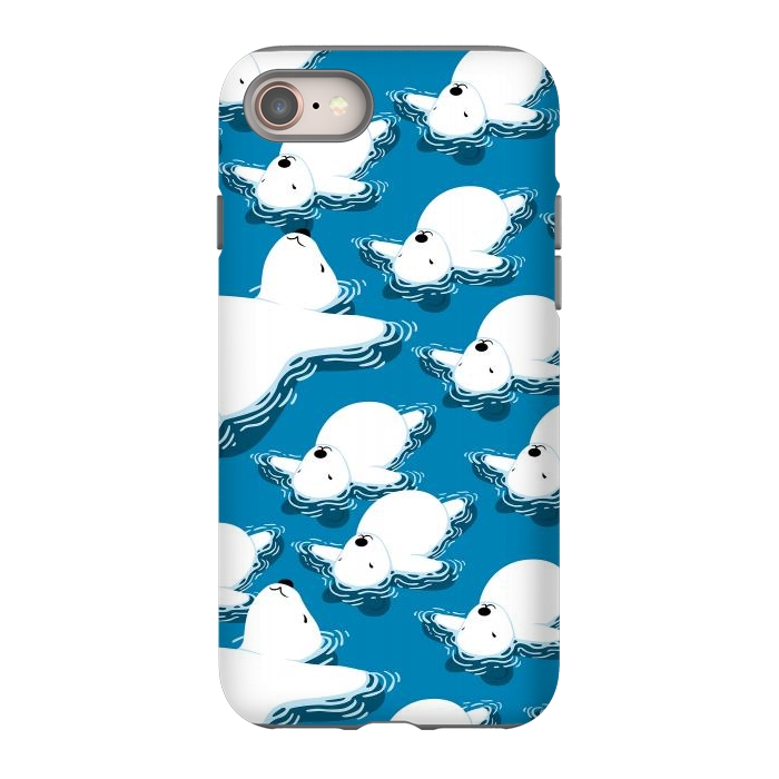iPhone 8 StrongFit Climate change Polar bear by Alberto