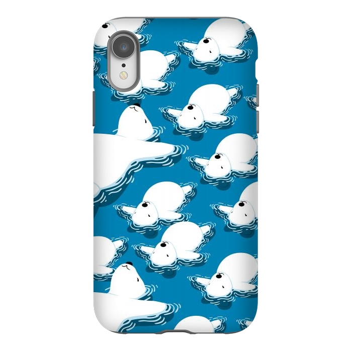 iPhone Xr StrongFit Climate change Polar bear by Alberto