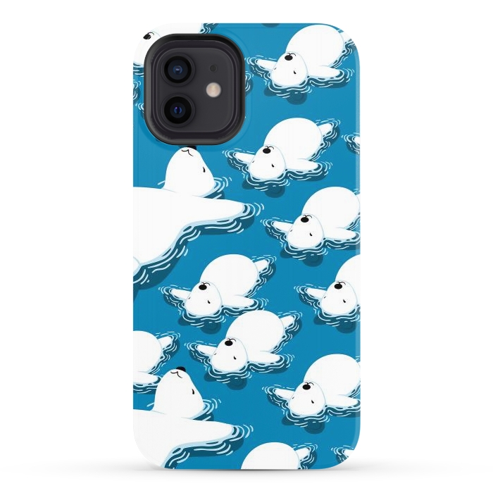 iPhone 12 StrongFit Climate change Polar bear by Alberto